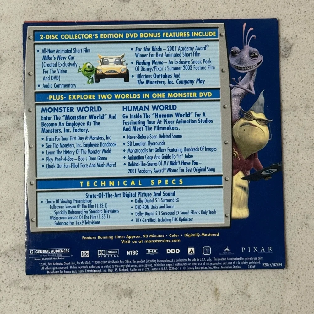 Monsters, Inc. Pinball Panic CD-ROM Game